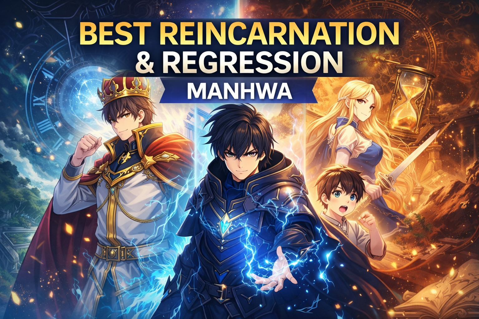 Best Reincarnation & Regression Manhwa – Overpowered MC Fantasy Picks