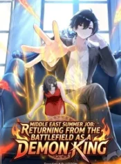 Returning from the Battlefield as a Demon King Manhwa Cover