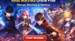 Read Manhwa Online Free – Manga, Manhwa and Manhua characters in a fantasy action scene